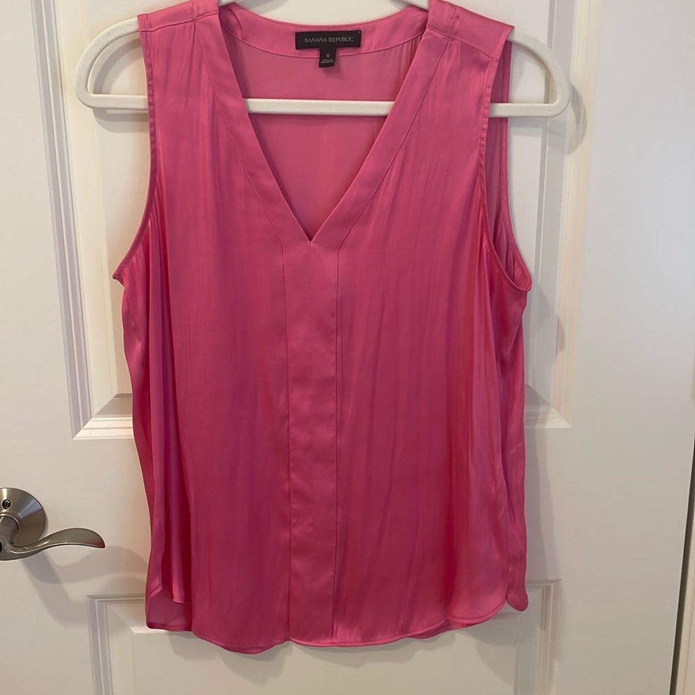 Banana Republic Pink Blouse